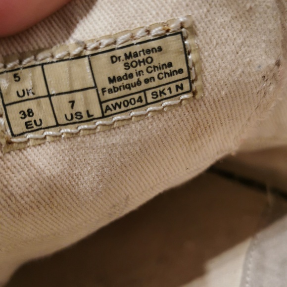 Dr. Marten Pink Soho Canvas Sneakers - Picture 6 of 6